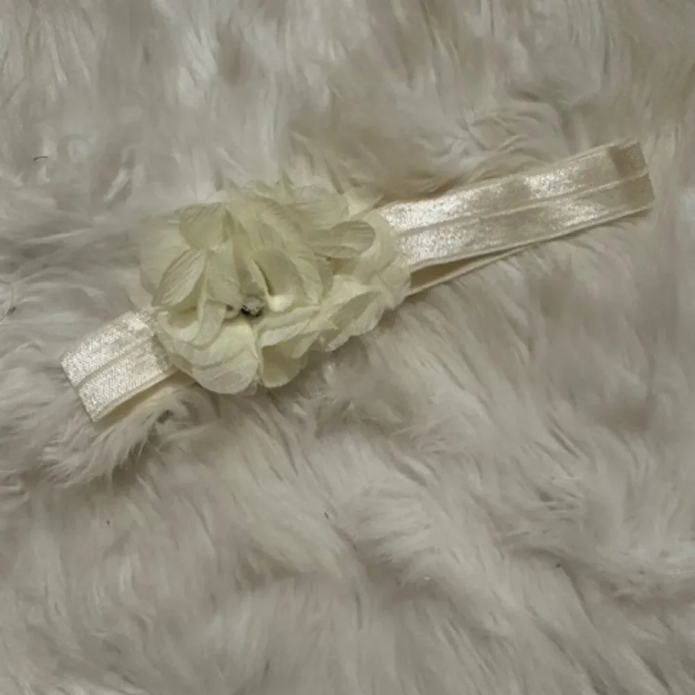 Bundle (3) of Double Chiffon Flower on FOE Headband HB8271 Handmade NWT Boutique